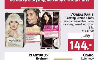 Rossmann L'oréal barva na vlasy nabídka