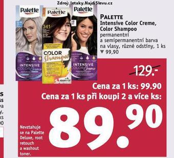 Rossmann Palette barva na vlasy nabídka