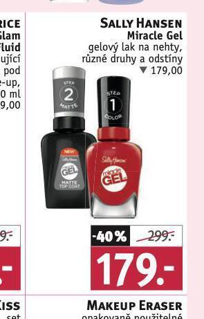 Rossmann Sally hansen lak na nehty nabídka