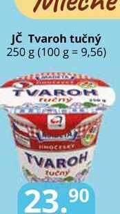Potraviny CZ Jč tvaroh tučný 250 g nabídka