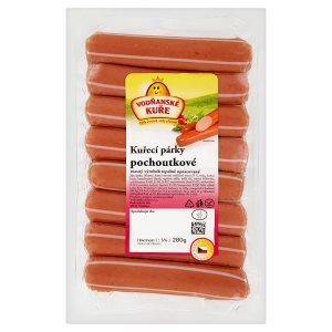Tesco Vodňanské kuře kuřecí párky pochoutkové 280g nabídka