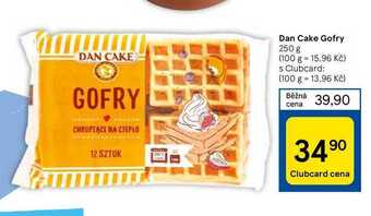 Tesco Dan cake gofry 250 g nabídka