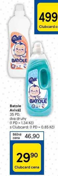 Tesco Batole aviváž 35 pd nabídka