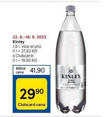 Tesco Kinley 1.5 l nabídka