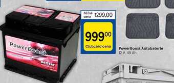 Tesco Powerboost autobaterie 12 v, 45 ah nabídka