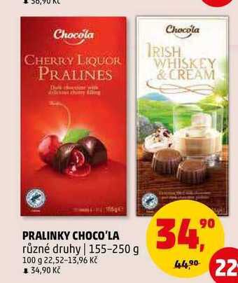 Penny Market Pralinky choco'la, 155-250 g nabídka