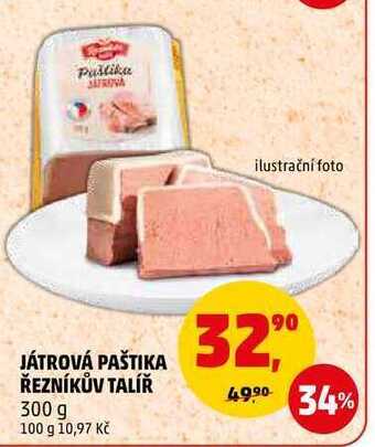 Penny Market Játrová paštika řezníkův talíř, 300 g nabídka
