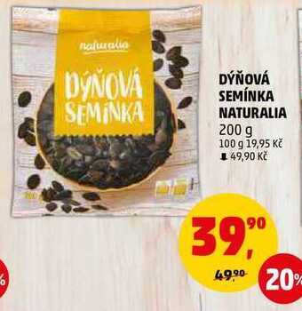Penny Market Dýňová semínka naturalia, 200 g nabídka