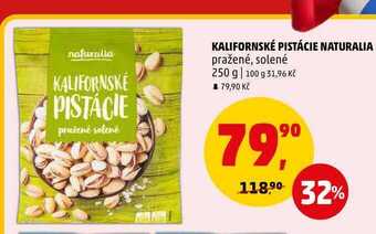 Penny Market Kalifornské pistácie naturalia, 250 g nabídka