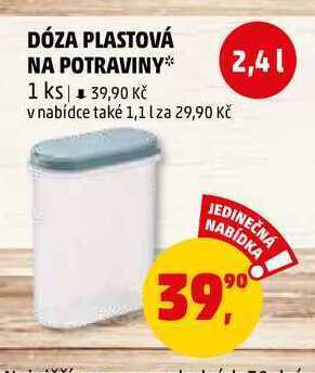 Penny Market Dóza plastová na potraviny, 1 ks nabídka