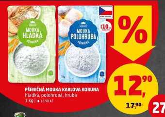 Penny Market Pšeničná mouka karlova koruna, 1 kg nabídka