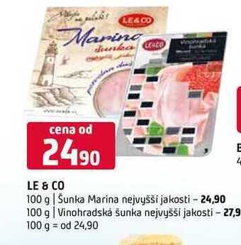 Terno Le&co 100 g nabídka