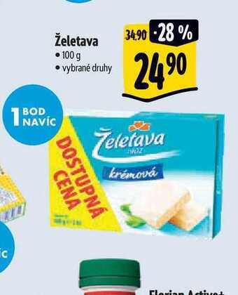 Albert Želetava •100 g nabídka