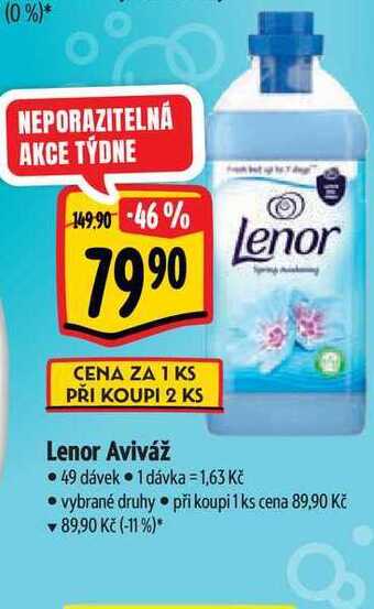 Albert Lenor aviváž • 49 dávek nabídka