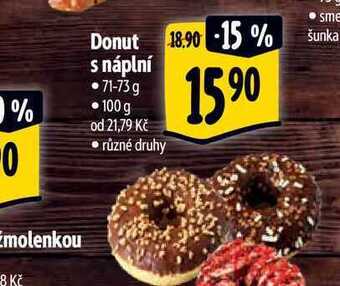 Albert Donut s náplní 71-73 g nabídka