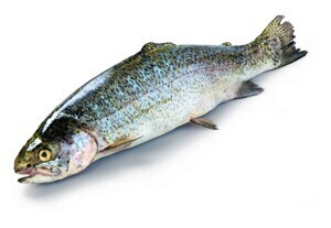 Pstruh kuchaný s hlavou vakuově balený 100g