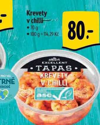 Albert Krevety v chilli 70 g nabídka