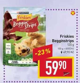 Billa Friskies begginstrips 120 g nabídka
