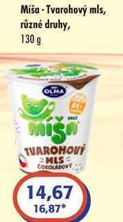 CBA Míša -tvarohový mls, 130 g nabídka