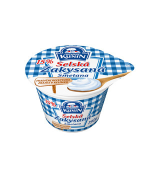CBA Kunín selská zakysaná smetana 15% 190g nabídka