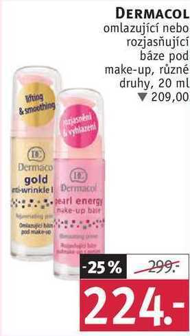 Rossmann Dermacol omlazující nebo rozjasňující báze pod make-up, 20 ml nabídka