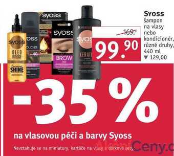 Rossmann Syoss šampon na vlasy, 440 ml nabídka