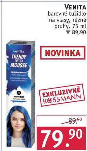 Rossmann Venita barevné tužidlo na vlasy, 75 ml nabídka