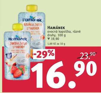 Rossmann Hamánek ovocná kapsička, 100 g nabídka