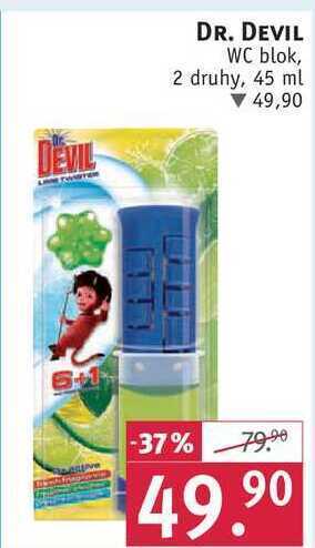 Rossmann Dr. devil wc blok, 45 ml nabídka