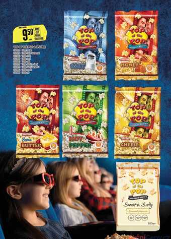Tamda Foods Top of the pop popcorn nabídka