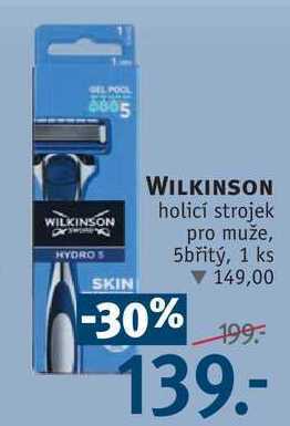 Rossmann Wilkinson holicí strojek pro muže, 1 ks nabídka