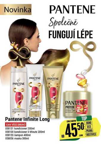 Tamda Foods Pantene infinite long nabídka