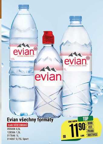 Tamda Foods Evian nabídka