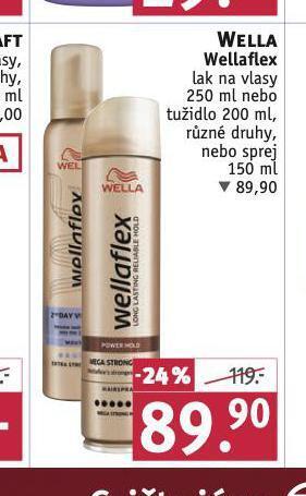 Rossmann Wella lak na vlasy nabídka