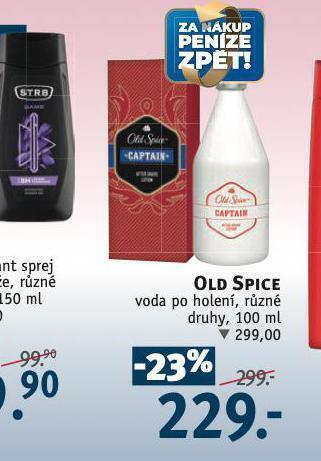 Rossmann Old spice voda po holení nabídka