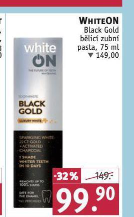 Rossmann Whiteon zubní pasta nabídka