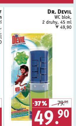 Rossmann Dr. devil wc blok nabídka