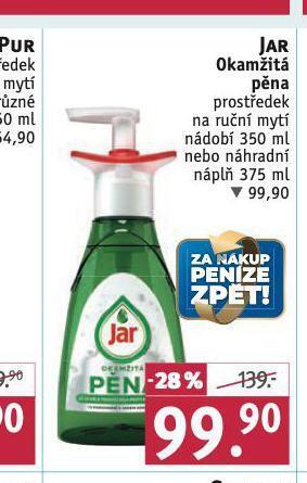 Rossmann Jar prostředek na nádobí nabídka