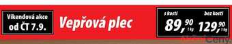 ZEMAN Vepřová plec s kostí, 1 kg nabídka