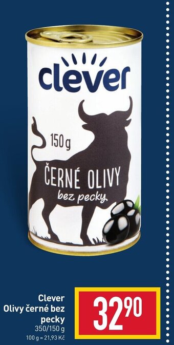 Billa Clever Olivy černé bez pecky nabídka