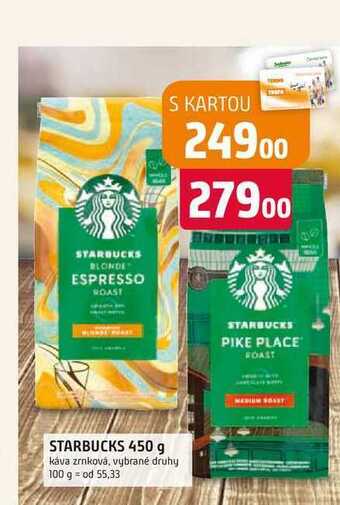 Trefa Starbucks 450 g káva zrnková nabídka