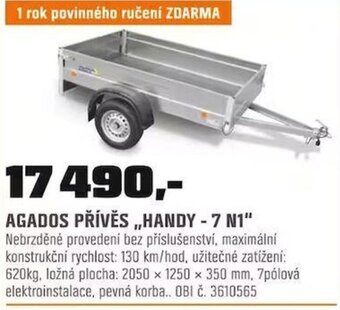 OBI AGADOS PŘÍVĚS ,,HANDY - 7 N1 nabídka