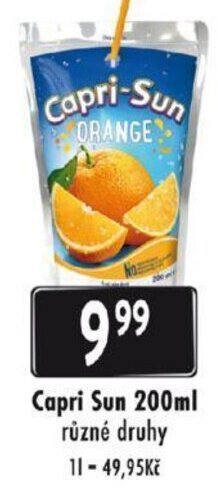 Qanto Capri Sun 200ml nabídka