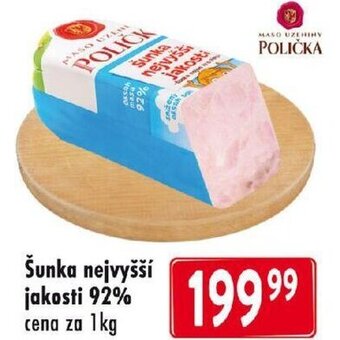 Qanto Šunka nejvyšší jakosti 92% nabídka