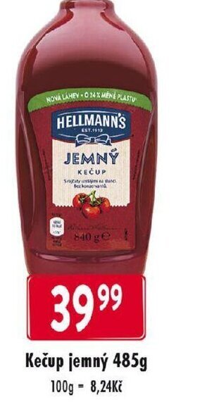Qanto Kečup jemný 485g nabídka