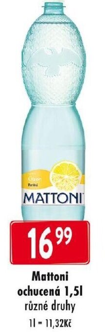 Qanto Mattoni ochucená 1,5L nabídka