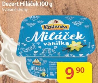 Kubík potraviny Dezert Miláček 100 g nabídka