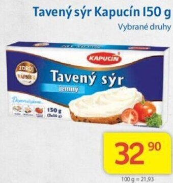 Kubík potraviny Tavený sýr Kapucín 150 g nabídka