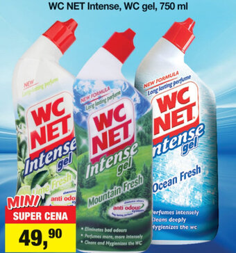 Šlak WC NET Intense, WC gel, 750 ml nabídka