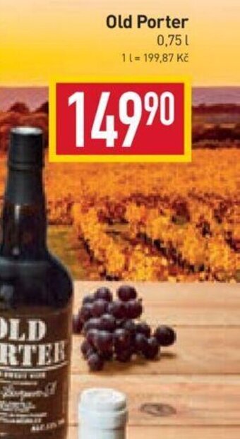 Billa Old Porter 0.75 L nabídka